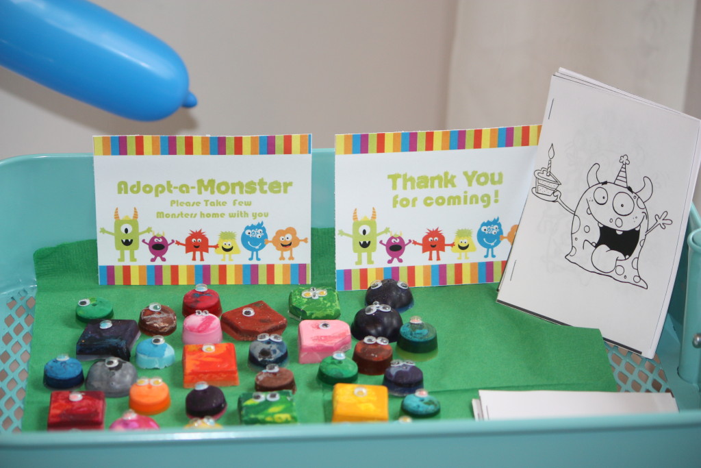 Monster-party-thank-you-gift-crayons-and-coloring-book