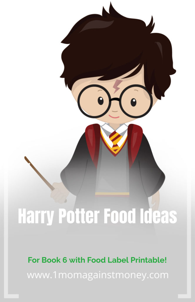 Harry Potter Food with Label Print from 1momagainstmoney.com