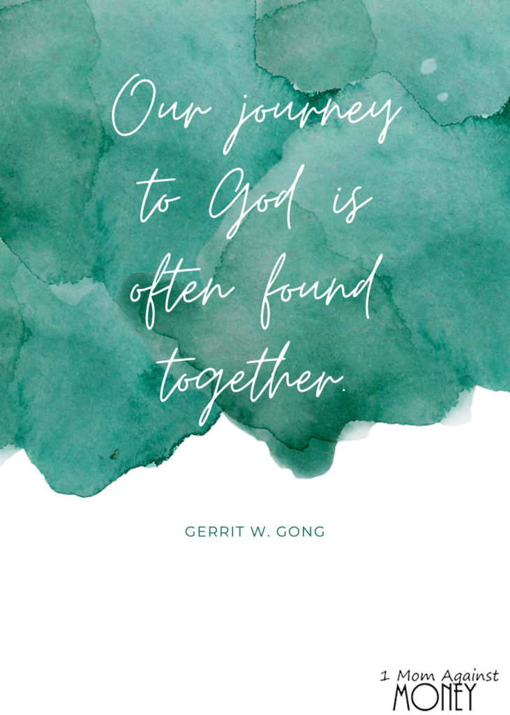 Journey Together Mormon Quote