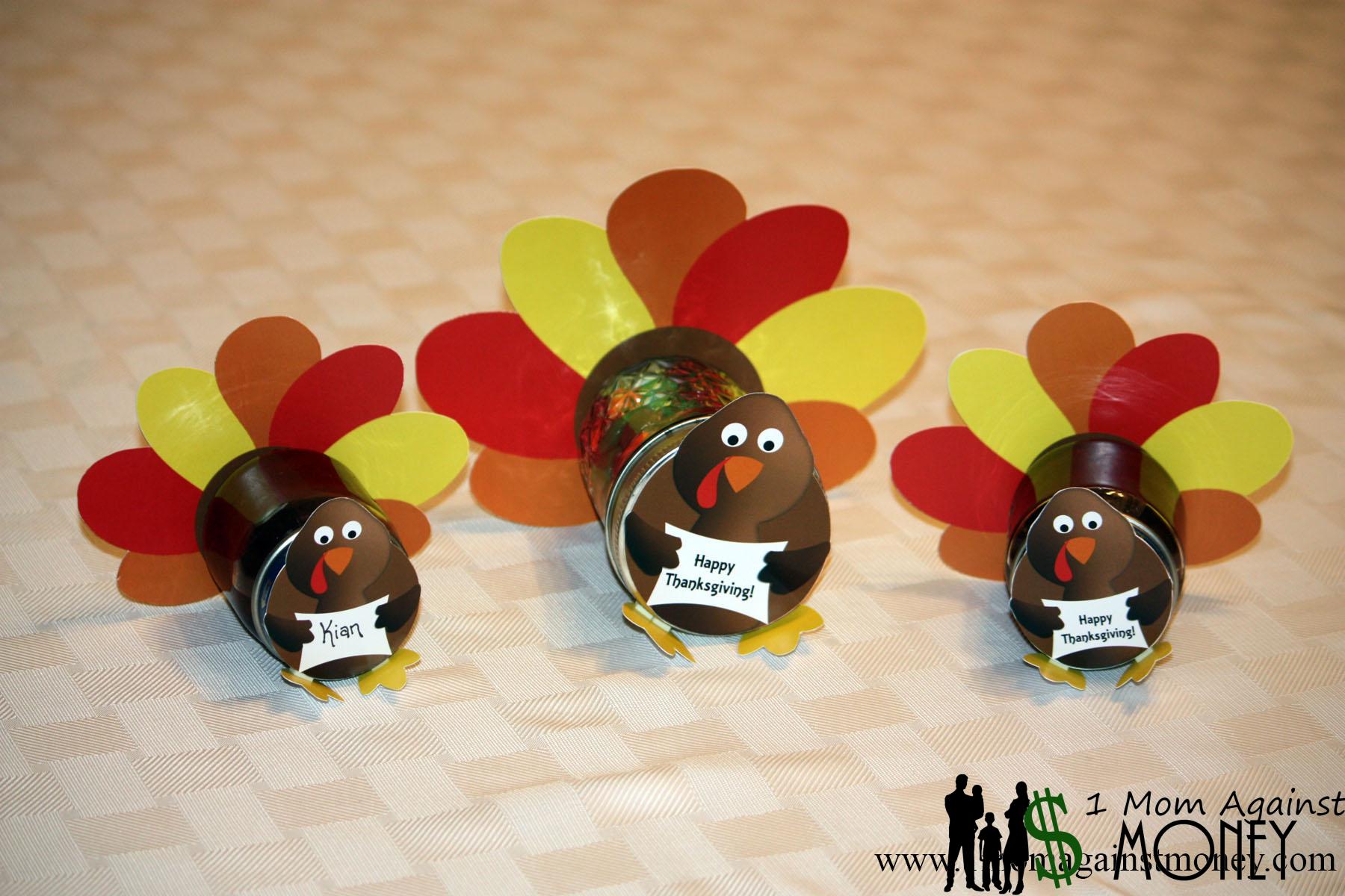 Thanksgiving Jar Decoration Printable