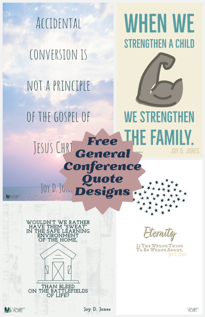 April 2021 General Conference Quotes from Joy D. Jones